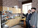 گزارش تصویری از بازدید هیات رئیسه دانشگاه از دانشکده علوم زمین